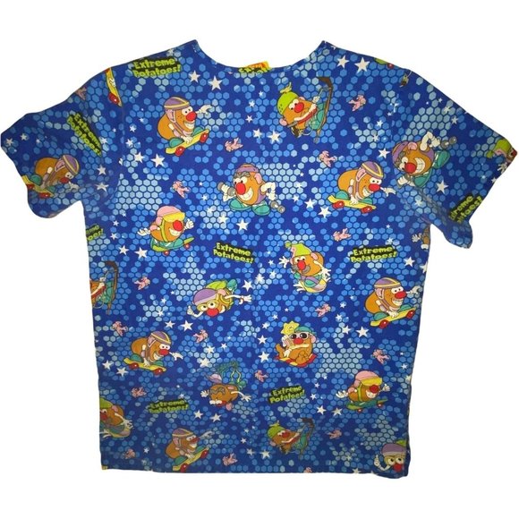 Mr Potatoe Extreme Sports Medical Scrub Top Medium - Picture 5 of 11